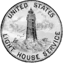 Sceau du service des phares des États-Unis.