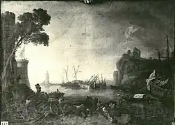 Adrien Manglard (1695-17650), Marine.