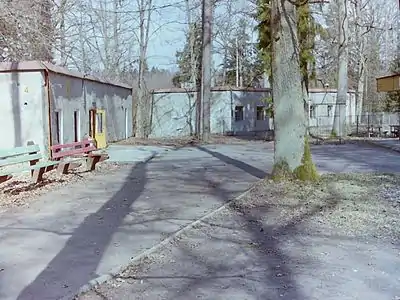 Bâtiments occupés par les gardes du corps de Hitler (no&nbsp;2 sur le schéma ci-dessus).