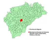 Localisation de Escobar de Polendos