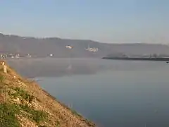 Vue de la Seine à Villequier.