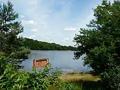 Le lac de Feyt à Servières-le-Château.
