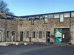 Bureaux de Sport Ireland dans la cour d'Abbotstown House.