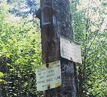 Signalisation du Club vosgien