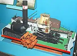 Maquette se trouvant dans le musée Morskie à Gdansk (pl)