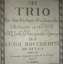 page de titre d'une partition