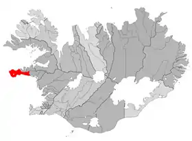 Localisation de Snæfellsbær