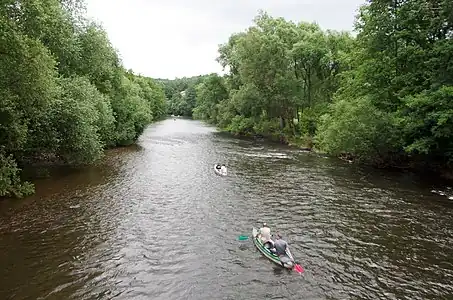 L'Ohře à Těšovice.