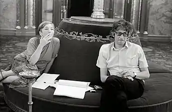 Ottilia Solt et Gábor Havas (hu). Photo de Lenke Szilágyi.