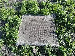 Tête de puits matérialisée Saint-Louis.