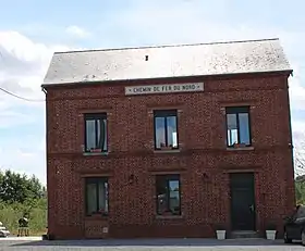 L'ancienne gare en 2020.