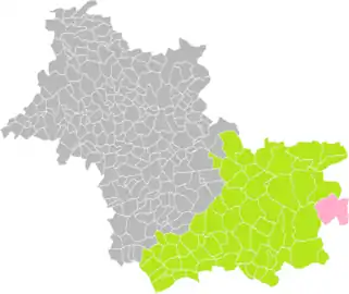 Souesmes dans l'arrondissement de Romorantin-Lanthenay en 2016.