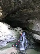 La source du Pontet à l'étiage.