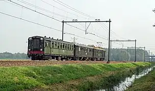 Parcours historique avec la 8014 et la 9017.