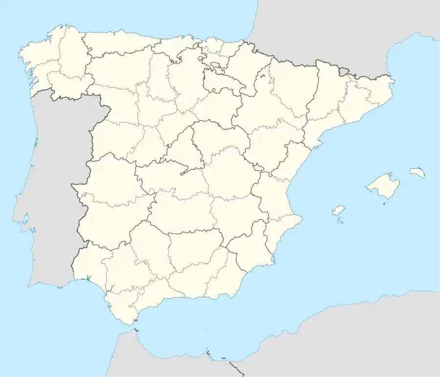 Voir sur la carte administrative d'Espagne