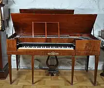 Un piano carré (Nydahl Collection, Stockholm).