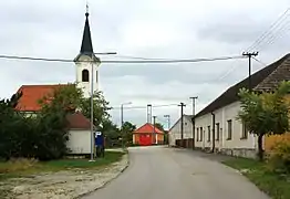 Mirochov : la rue principale.