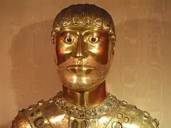 Chef-reliquaire de saint Baudime, Saint-Nectaire.