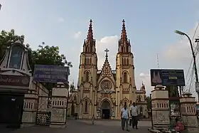 Cathédrale Sainte-Marie, à Madurai