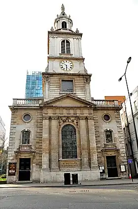 Photo extérieure de St. Botolph-without-Bishopsgate.