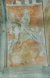 Peinture après restauration