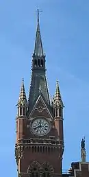Clock Tower, Ancien Midland Grand Hôtel, St. Pancras Station (1866-76)