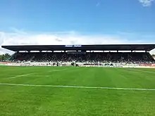 La tribune présidentielle après rénovation