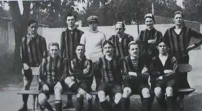 Photo d'une équipe de football