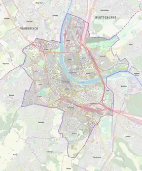 Voir sur la carte administrative de Bâle