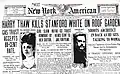 Première page du New York American du 26 juin 1906.