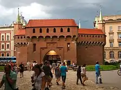 Barbacane de Cracovie.