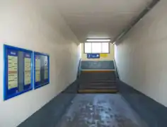 Passage sous voies et accès aux quais