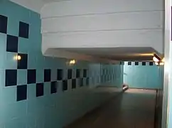 Passage sous voies et accès aux quais.