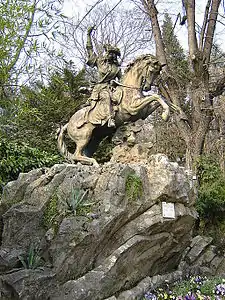 Monument à Philis de La Charce (1911), Grenoble, jardin des Dauphins.