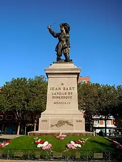 La statue de Jean Bart.