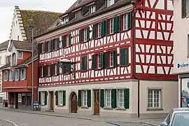 Ancien Hôtel du Cygne (« zum Schwanen »)