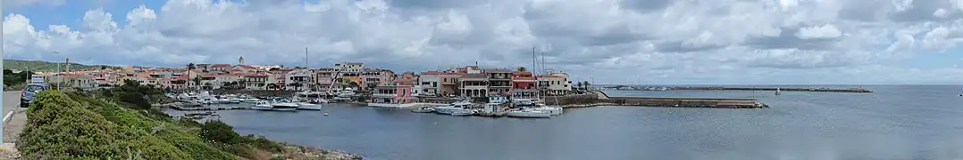 Vue du village depuis le sud