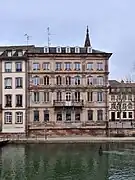 Le no&nbsp;4, façade sur l'Ill.