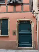 Porte Renaissance de 1597 au no&nbsp;5.