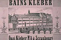 Bains Kléber, quai Kléber no&nbsp;8 (1850)