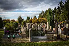 Cimetière Ouest de Strasbourg-Cronenbourg.