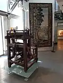 Un cadre de bas de bonneterie du XVIIIe&nbsp;siècle