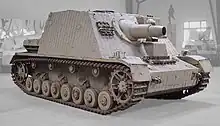 Sturmpanzer IV au musée des Blindés de Saumur