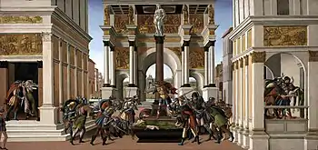 La Tragédie de Lucrèce, par Sandro Botticelli