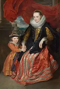 Suzanne Fourment et sa fille1621, Washington
