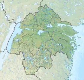 (Voir situation sur carte : comté d'Östergötland)