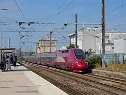 Rame no&nbsp;4341 en livrée Ruby.