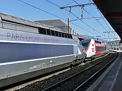 TGV sur la liaison Milan&nbsp;/ Annecy&nbsp;– Paris