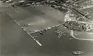 Ports de Miinisadam ja Karavanisadam en 1923.