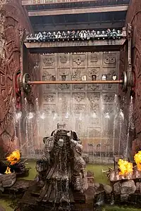 Vue globale de l'attraction